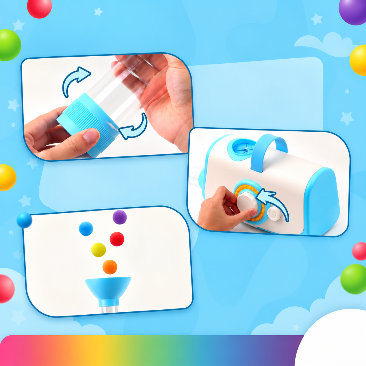 From Box to Fun in Three Easy Steps